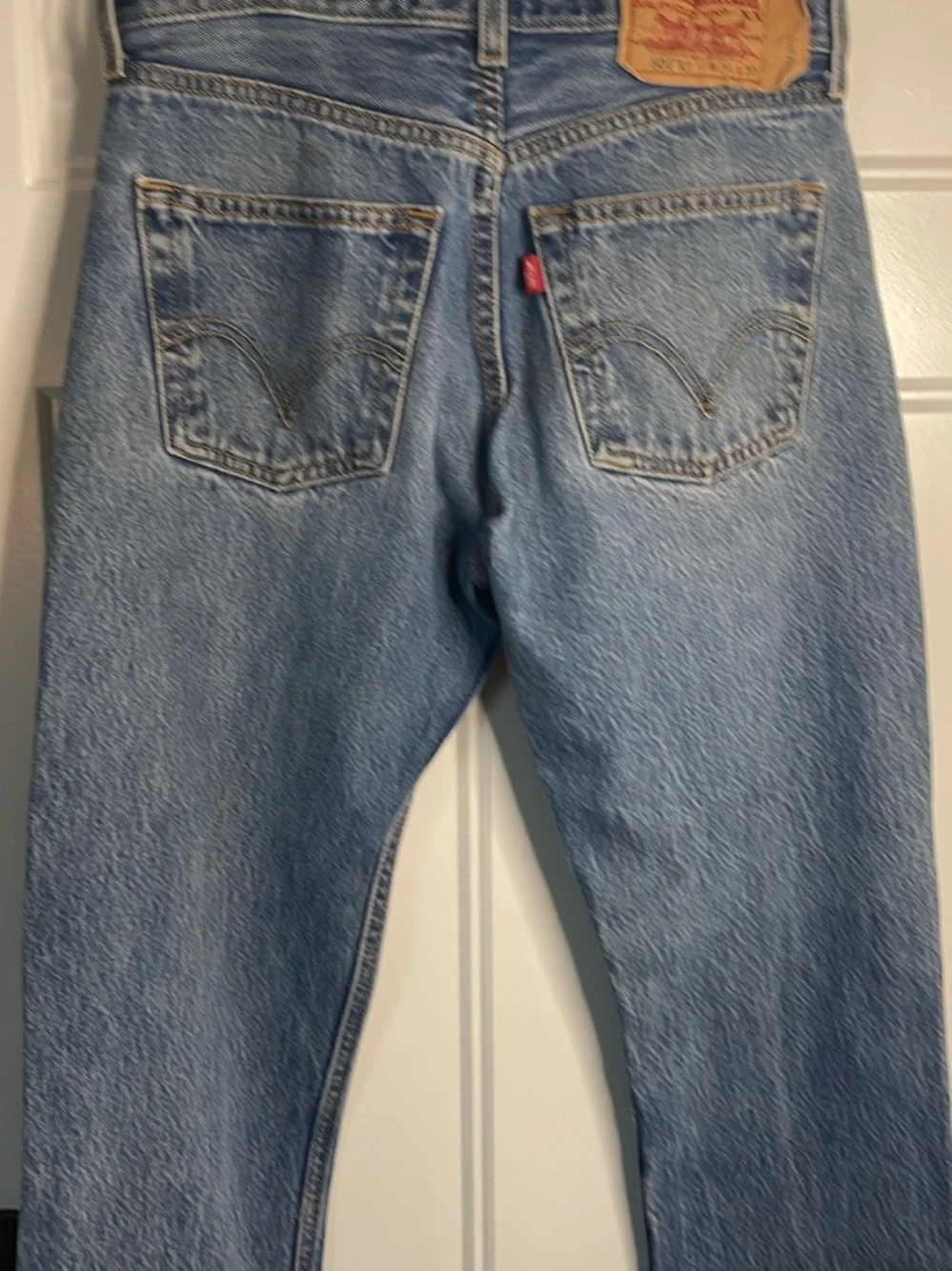 Vintage Levi’s 501 button down Light Blue Denim Jeans